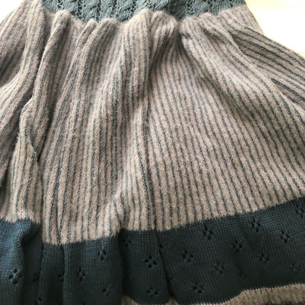 Free People Blue Knit Women's Dress